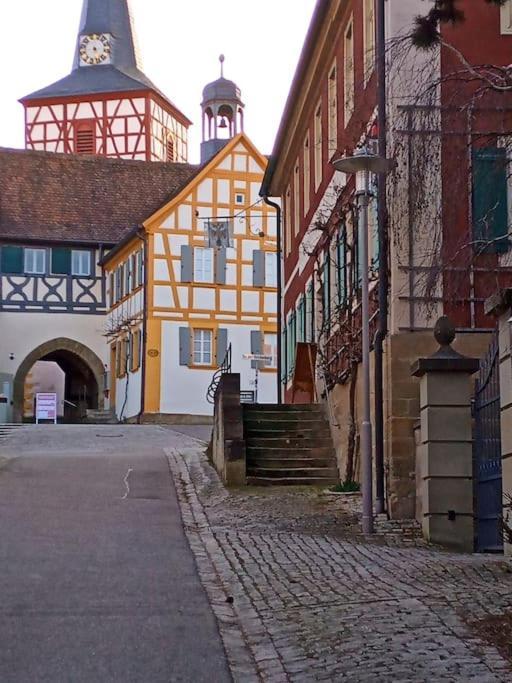 Maisonette-Appartment In Historischem Ambiente Iphofen Buitenkant foto